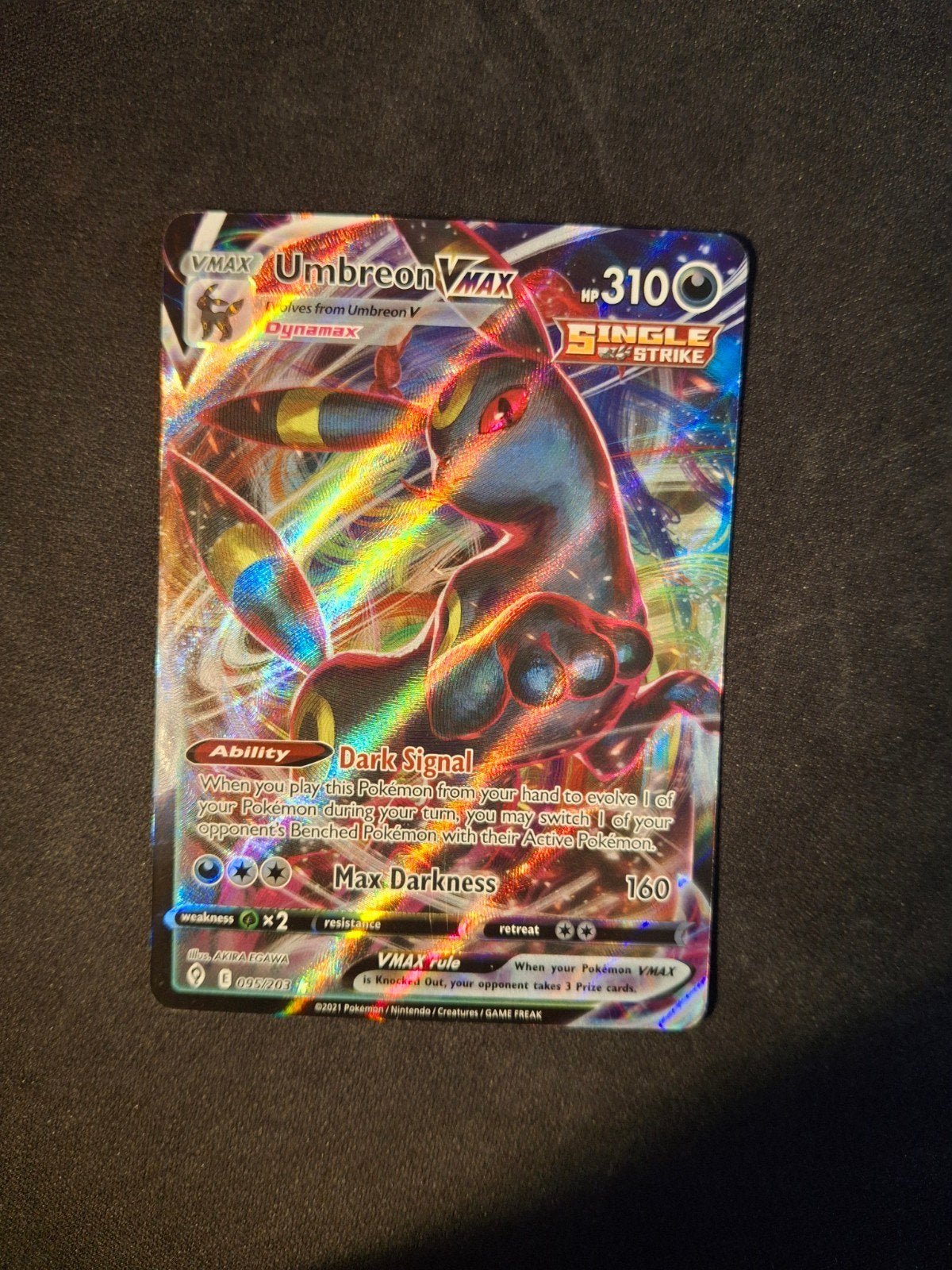 umbreon vmax 095, Ophalen of Verzenden