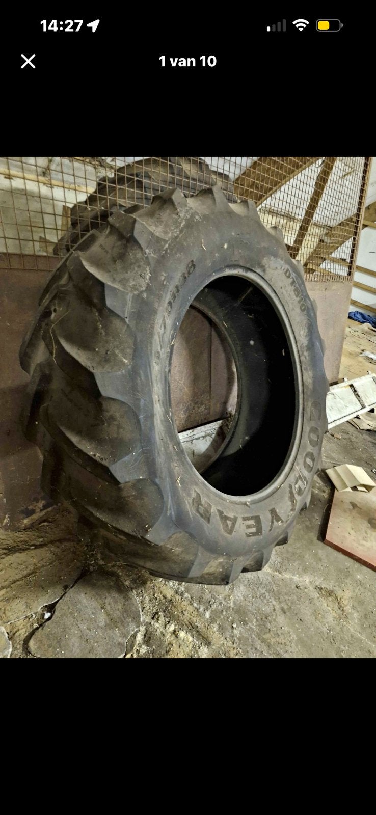 Tractorband gezocht!, Ophalen