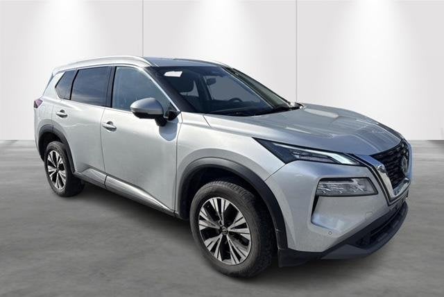Nissan X-TRAIL Mild-Hybrid 163 X-Tronic N-Connecta 7plaatsen, Auto's, Stof, Gebruikt, Zwart, 2000 kg