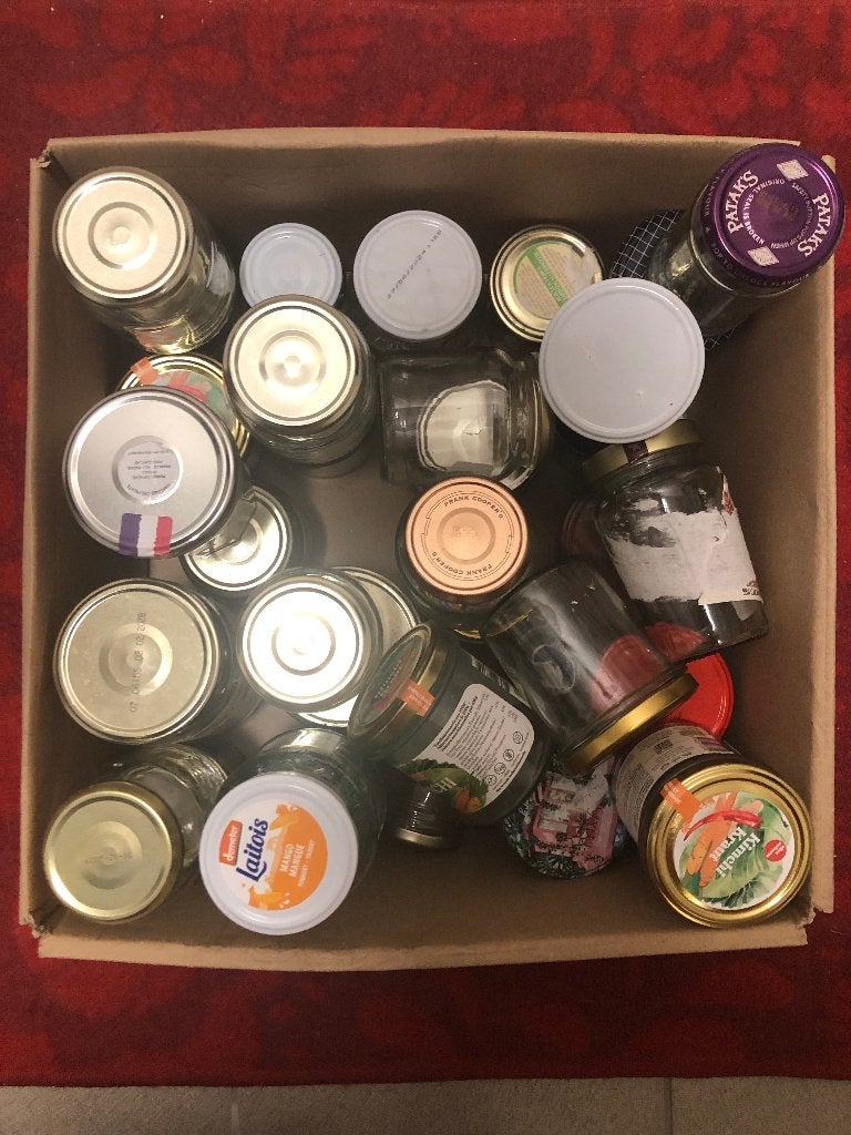 bocaux en verre à vendre, Enlèvement