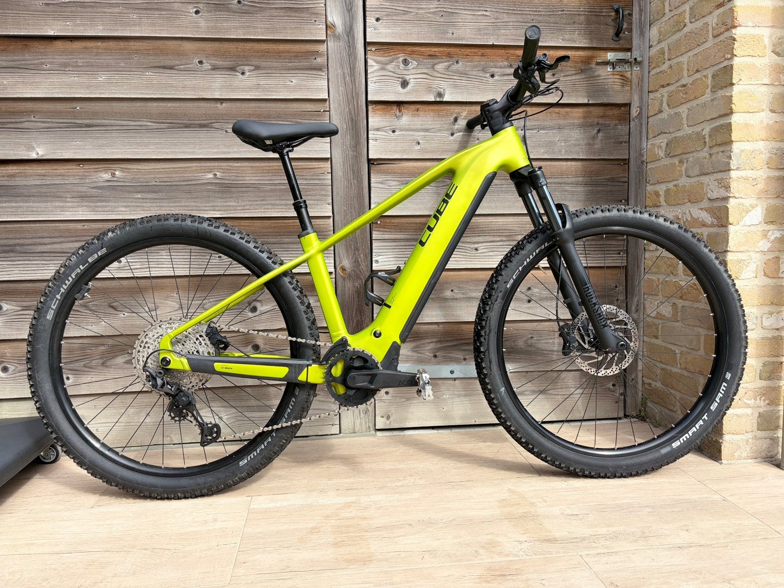 Cube Reaction Hybrid Race 800 lime green, Vélos & Vélomoteurs, Autres marques, 49 à 53 cm, Comme neuf, Enlèvement