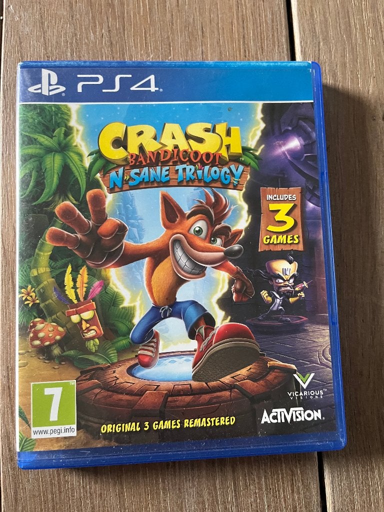 ps4 game crash bandicoot N'sane trilogy, Games en Spelcomputers, Ophalen of Verzenden