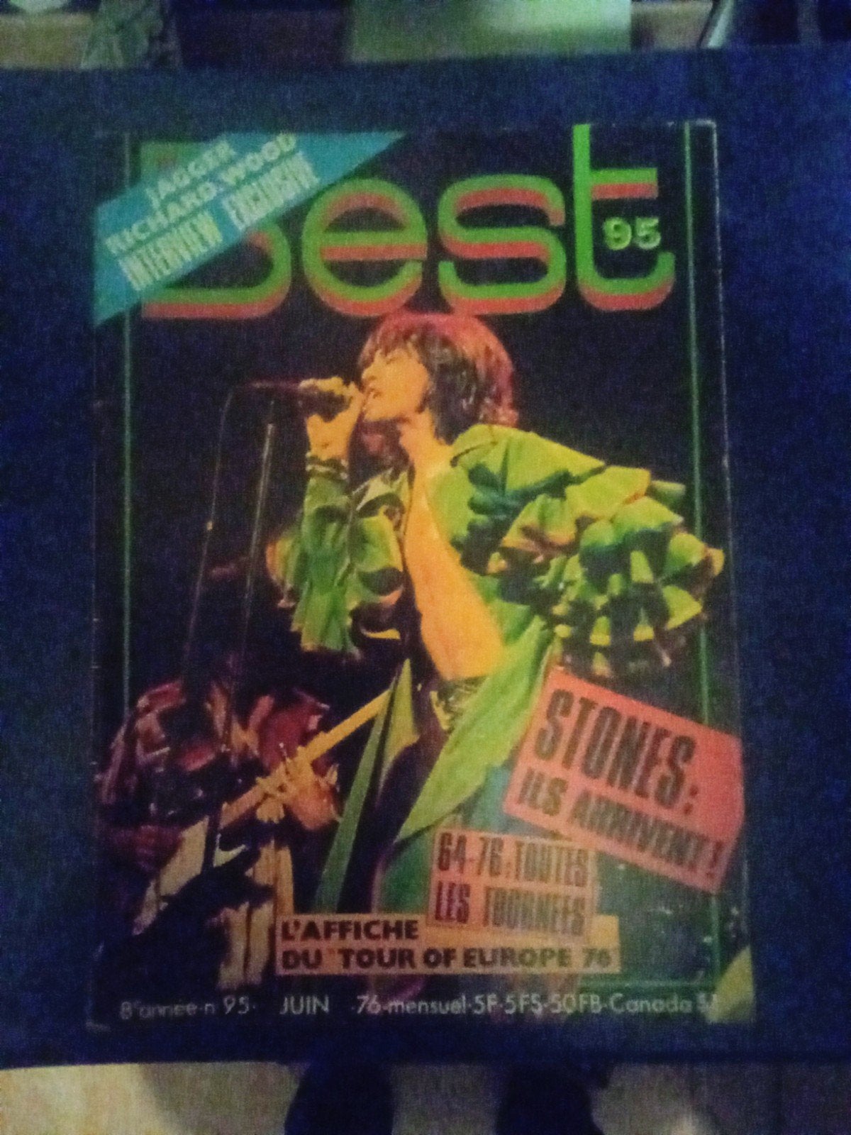Tijdschrift Best(1976)special the Rolling Stones, Ophalen of Verzenden