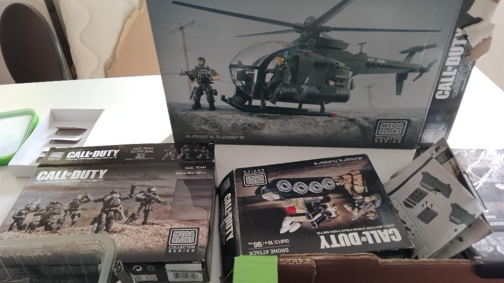Call of Duty Mega Bloks collector series 12+, Ophalen of Verzenden, Gebruikt, Megabloks
