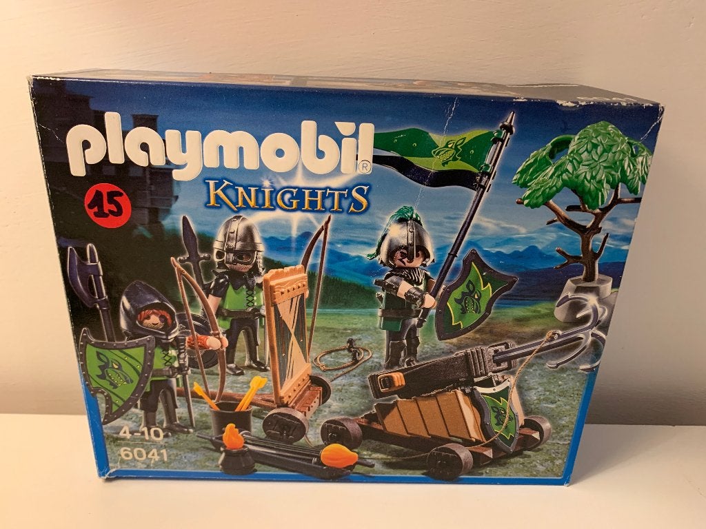 PLAYMOBIL RIDDERSET 6041, Complete set, Ophalen of Verzenden, Zo goed als nieuw, Knights