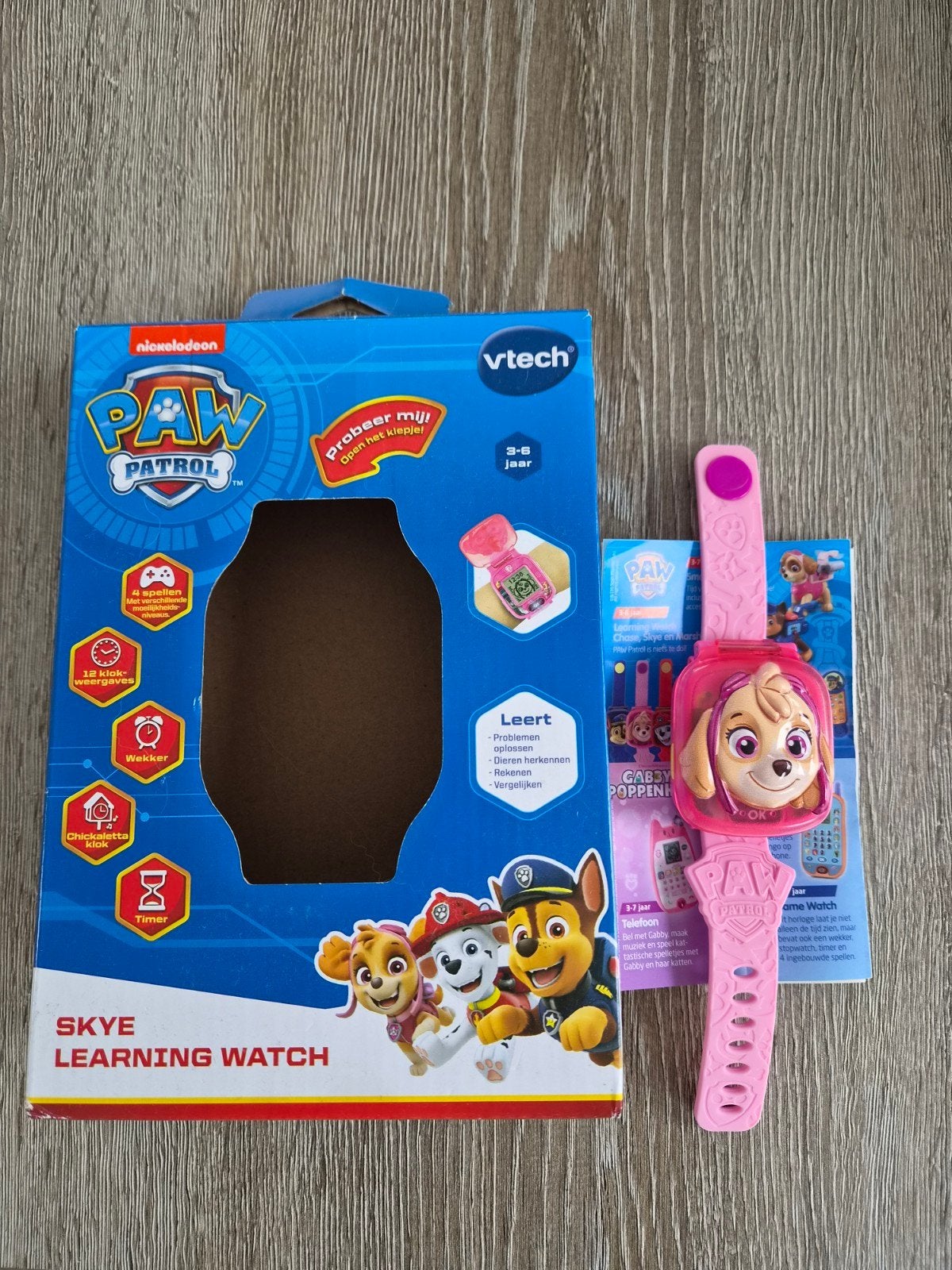roze paw patrol horloge, Enlèvement