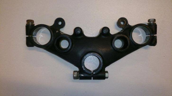 Kawasaki Z305 kroonplaat KZ305 topyoke 305 CSR balhoofdplaat, Motoren, Onderdelen | Kawasaki, Ophalen of Verzenden, Gebruikt