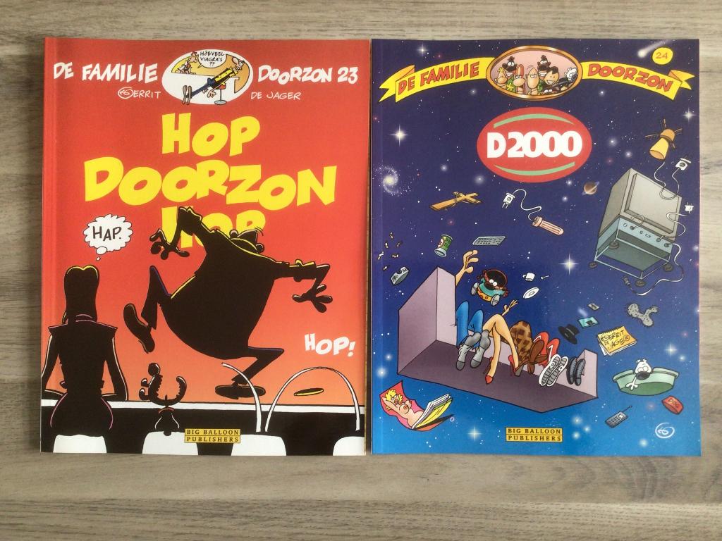 Strips De familie Doorzon, Ophalen of Verzenden, Zo goed als nieuw