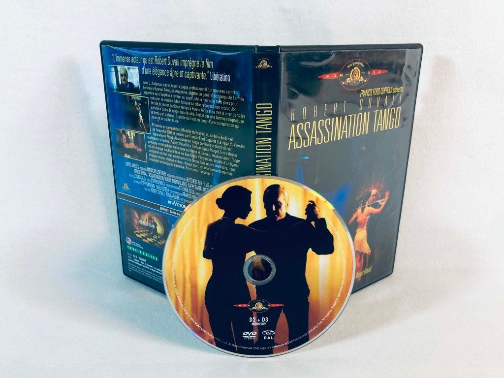 Assassination Tango DVD FR Complet Très bon état, Français, Tous les âges, Comprend un boîtier, Thriller d'action