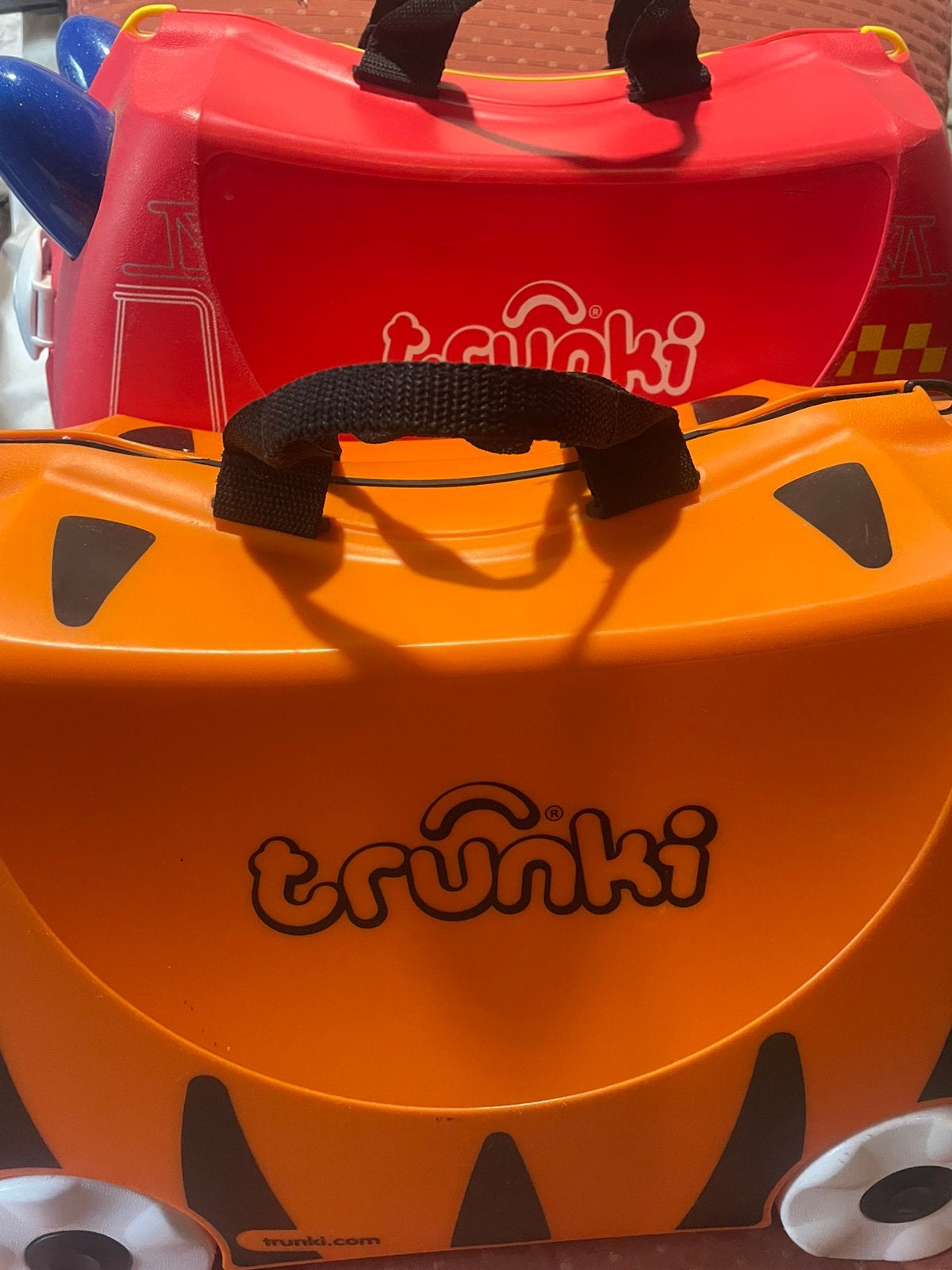 2 Valises pour enfant- Trunki, Enlèvement, Utilisé, Roulettes