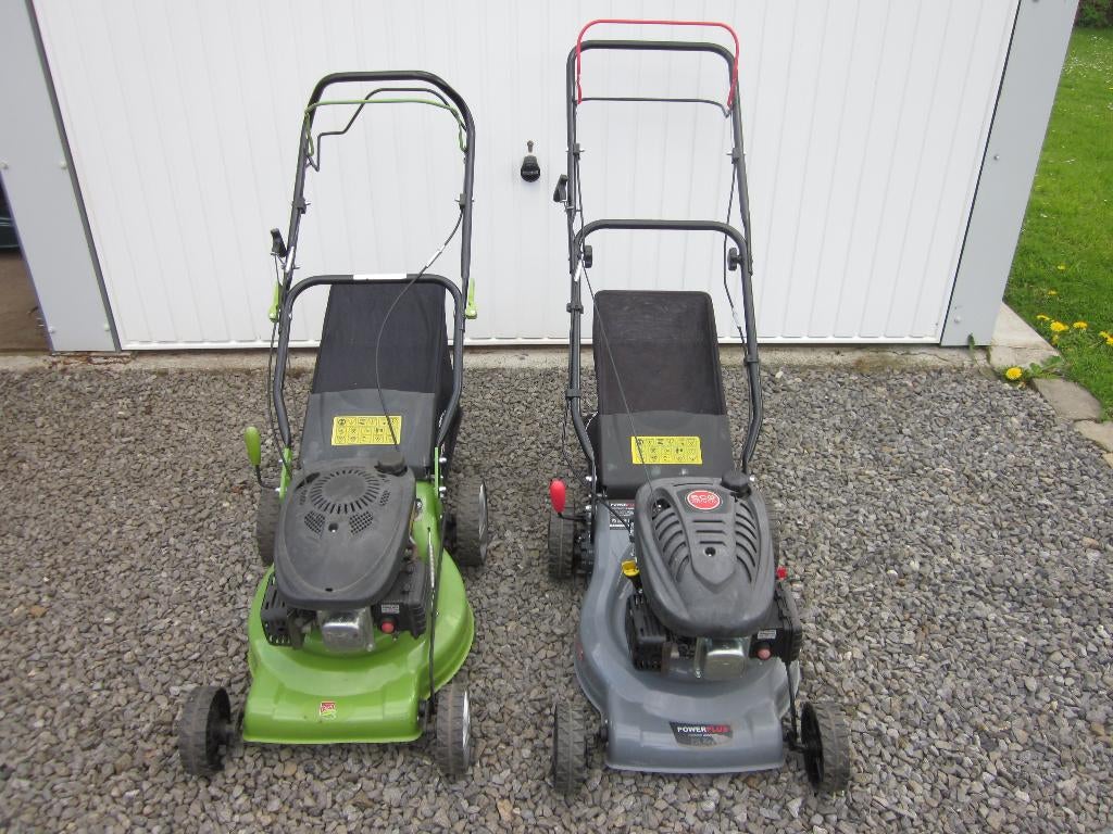 tondeuse à la piece une CENTRAL PARK et une POWER PLUS, Enlèvement, Comme neuf