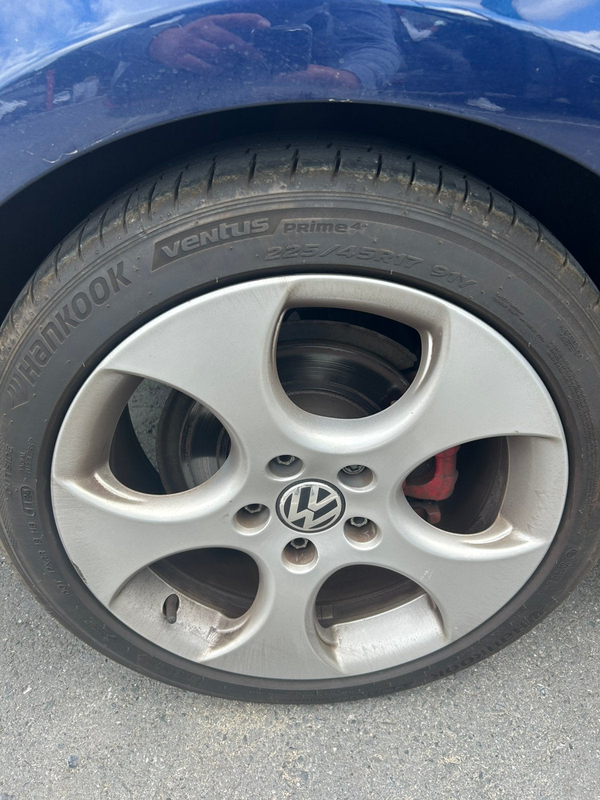 Jantes gti, Enlèvement ou Envoi, Utilisé, Pneus été, Pneus et Jantes