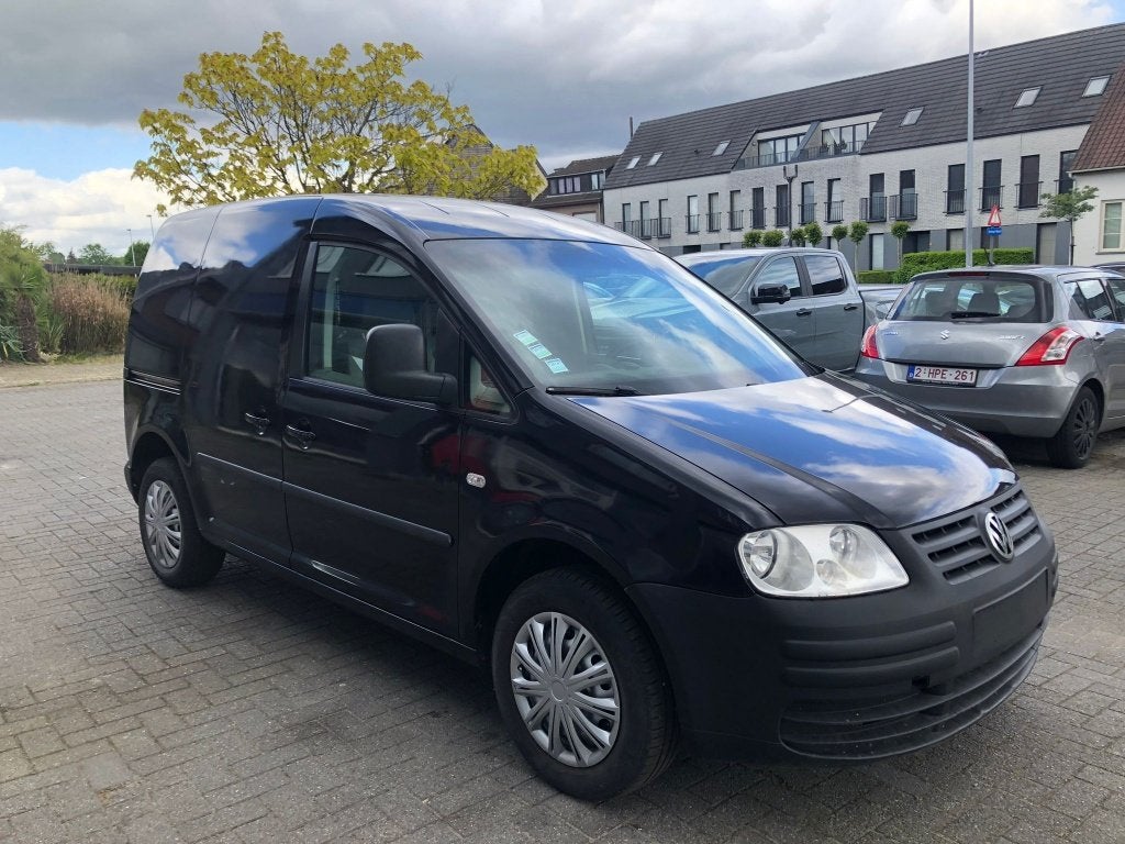 Volkswagen Caddy — 2.0 DieselBj 2007 63000 km Prêt à rouler, Autos, Volkswagen, 170 g/km, Entreprise, Boîte manuelle, Noir