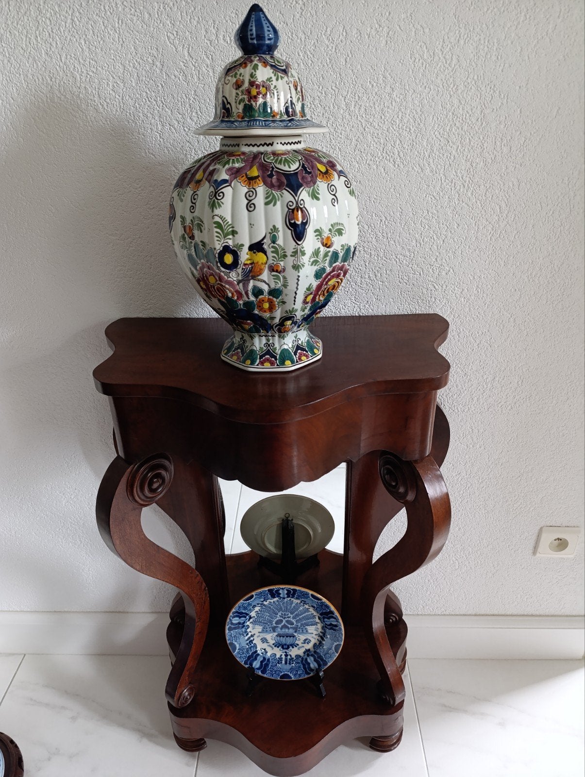 Antieke vaas, Ophalen