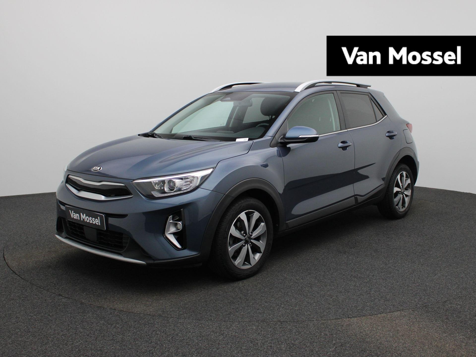 KIA Stonic 1.0 T More CAMERA | LANE ASSIST | NAVI, Auto's, Kia, Voorwielaandrijving, Gebruikt, 129 g/km, Blauw