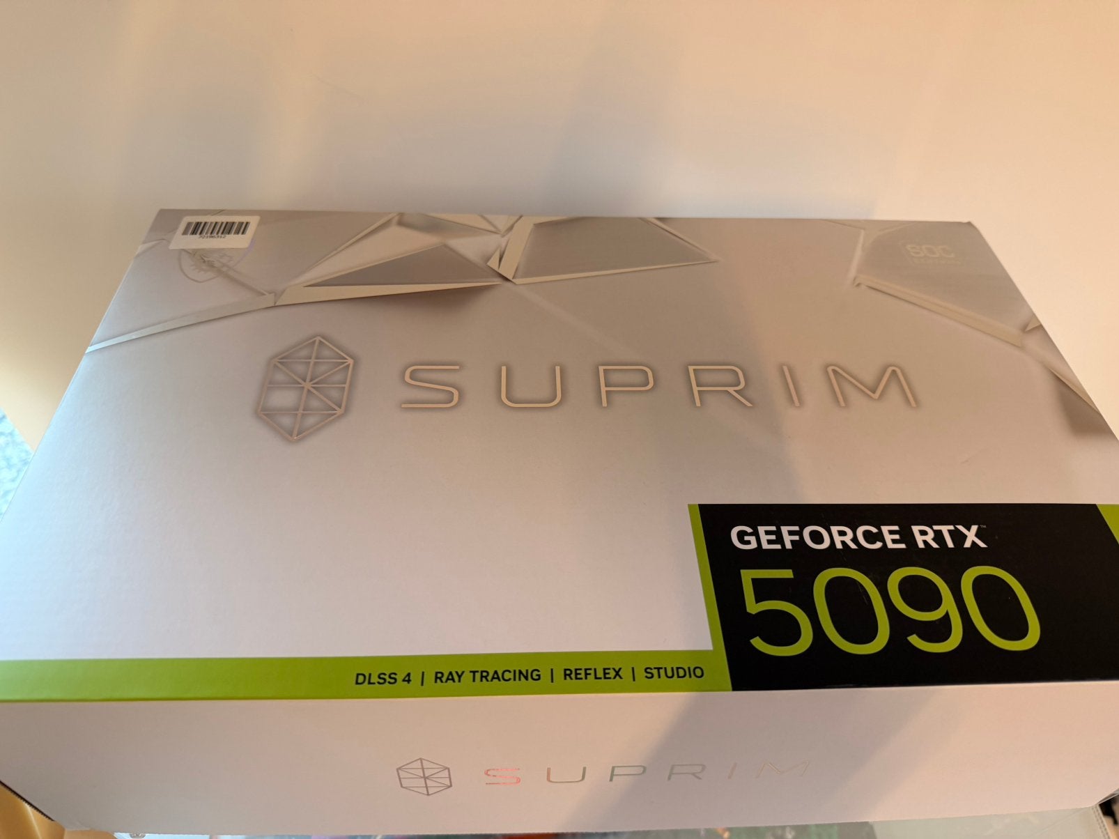 MSI GeForce RTX 5090 32G SUPRIM SOC – état neuf, Computers en Software, Ophalen of Verzenden, Zo goed als nieuw