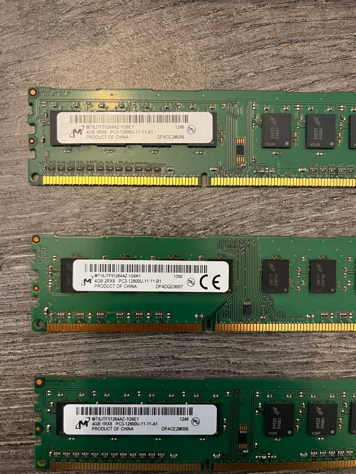 Ram geheugen 4gb Ddr3 x 4, Computers en Software, RAM geheugen, Ophalen, Zo goed als nieuw, DDR3