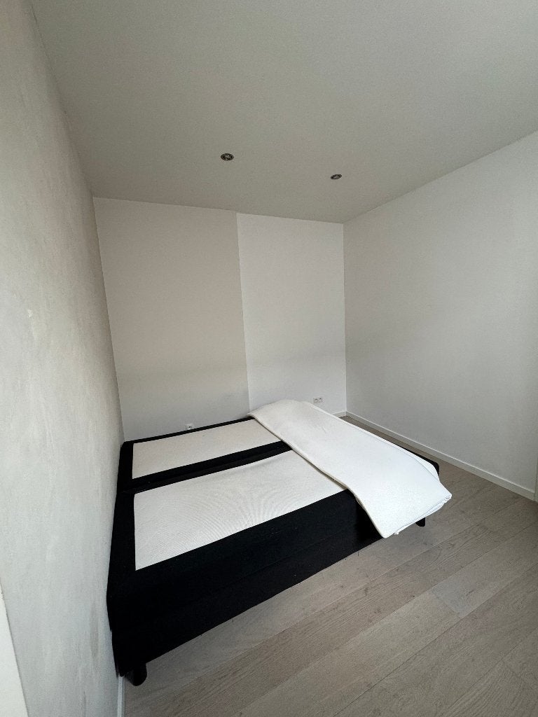 boxspring bed met topper, Huis en Inrichting, Slaapkamer | Boxsprings, Ophalen, Gebruikt, Tweepersoons, 200 cm