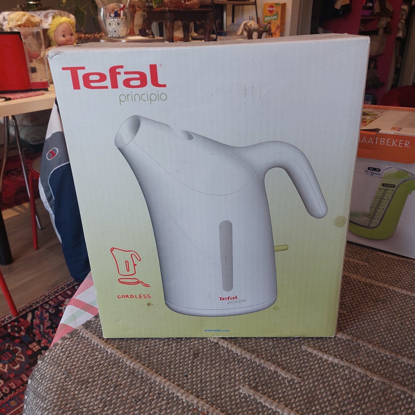 waterkoker, Ophalen