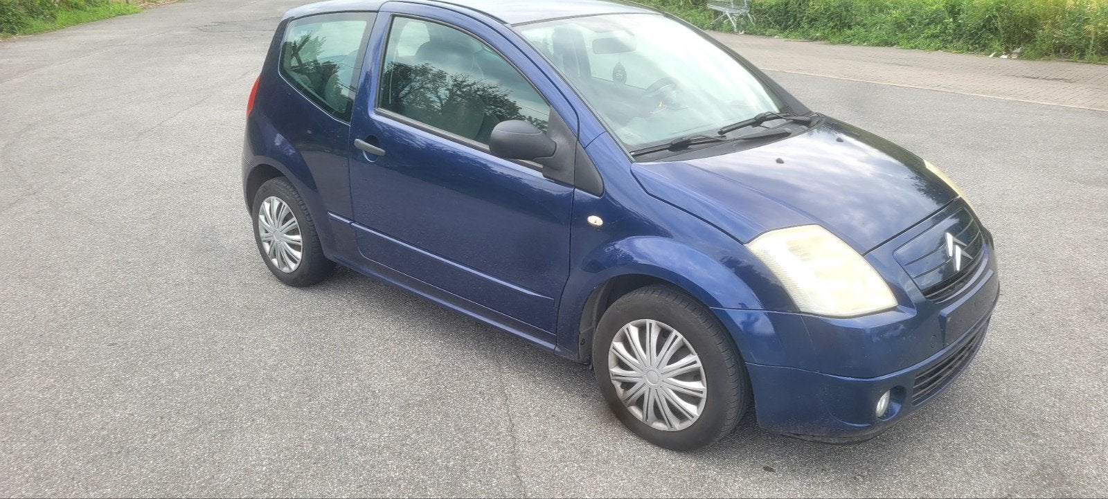CITROËN C2+1.2ES+CT VIÈRGE +DEMANDE D'IMMATRI À 1699EU, Elektrische ramen, Blauw, Bedrijf, Handgeschakeld