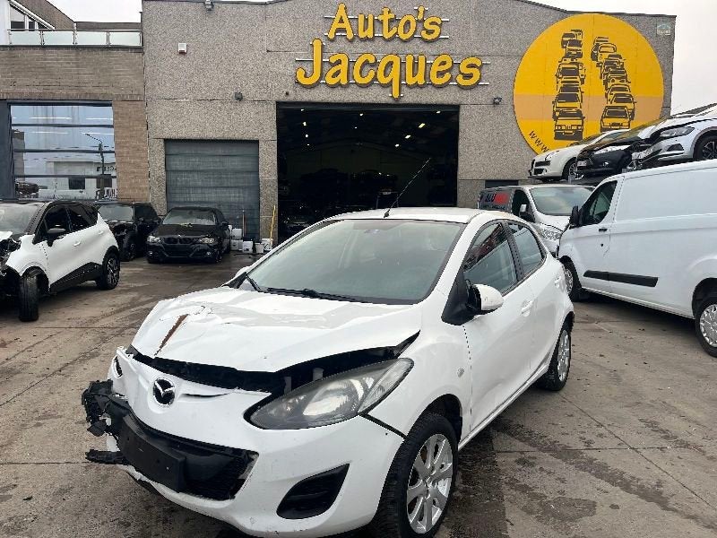 MAZDA 2 1.4 B BENZINE 09/13, Autos, Mazda, Entreprise, ABS, Verrouillage central, Essence, Hatchback, Boîte manuelle, Blanc