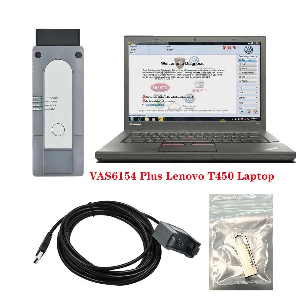 DIAGNOSE VAG Laptop | VAS 6154 + ODIS + ELSAWIN + ETKA |2026, Ophalen of Verzenden, Zo goed als nieuw