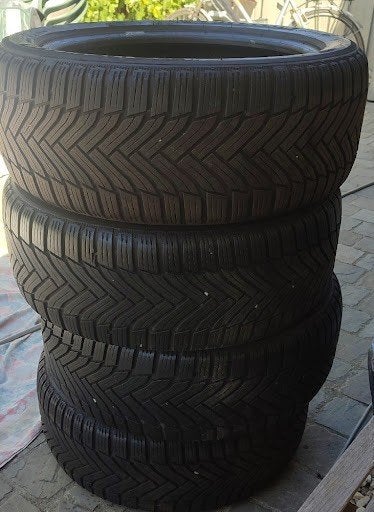 4x Michelin Alpin 6 Winterbanden - 205/50 R17 93V, Auto-onderdelen, Banden en Velgen, Ophalen, Gebruikt, 17 inch, Band(en)