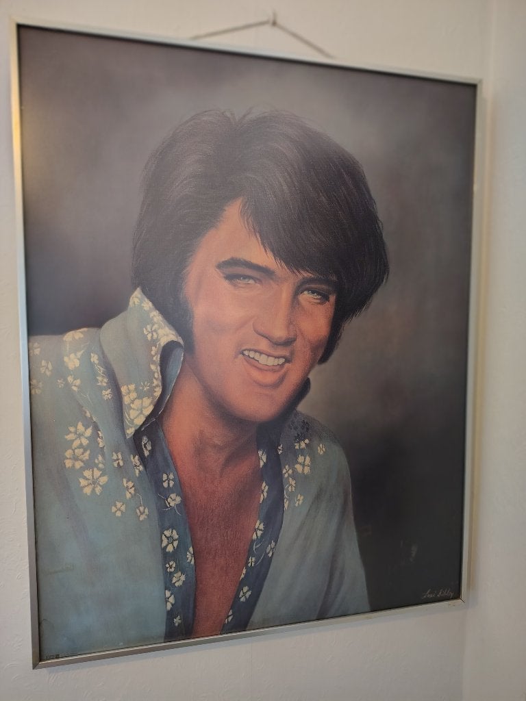 Elvis Schilderij, Ophalen