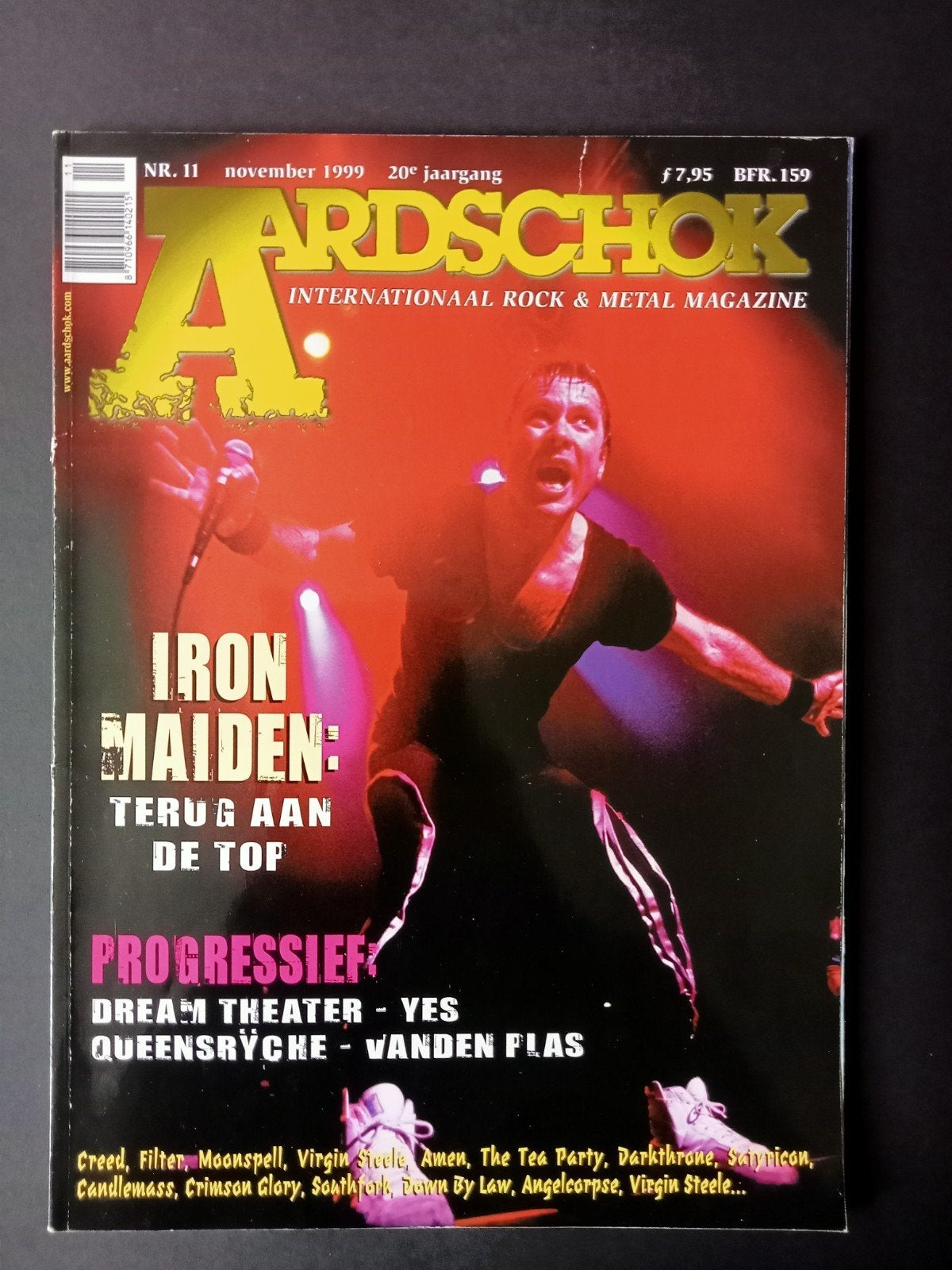 Iron Maiden, Aardschok Nederlands 1999