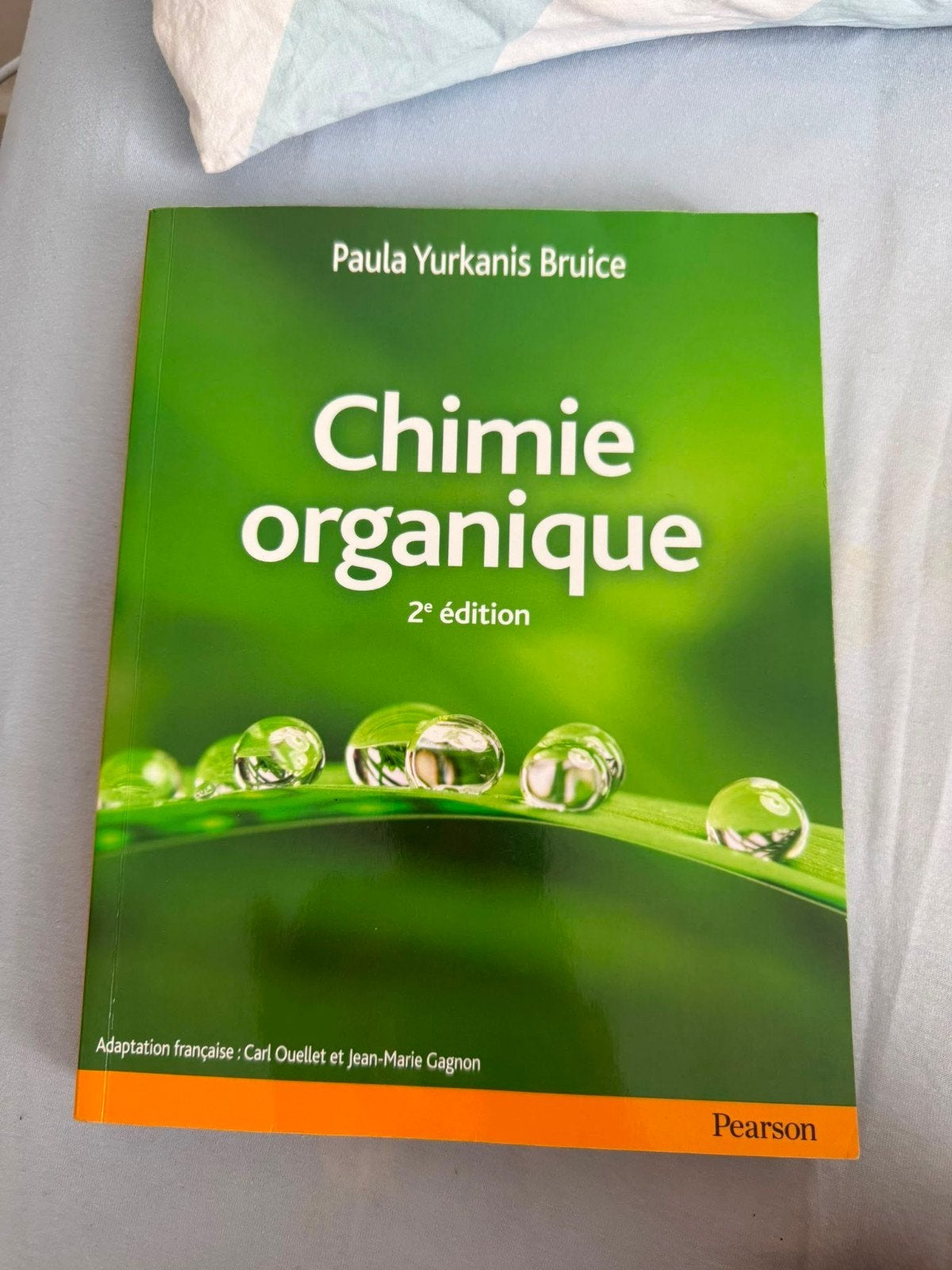 Chimie organique Paula Yurkanis Bruce Médecine, Livres, Enlèvement, Comme neuf, Autres niveaux, Chimie