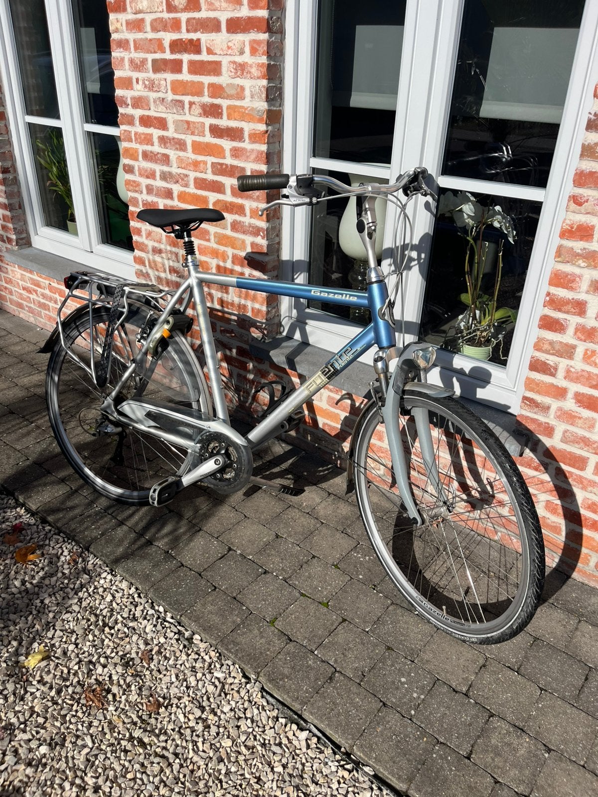 Gazelle Fuente herenfiets met 24 versnellingen., Fietsen en Brommers, Ophalen, Velgrem, Versnellingen, Zo goed als nieuw