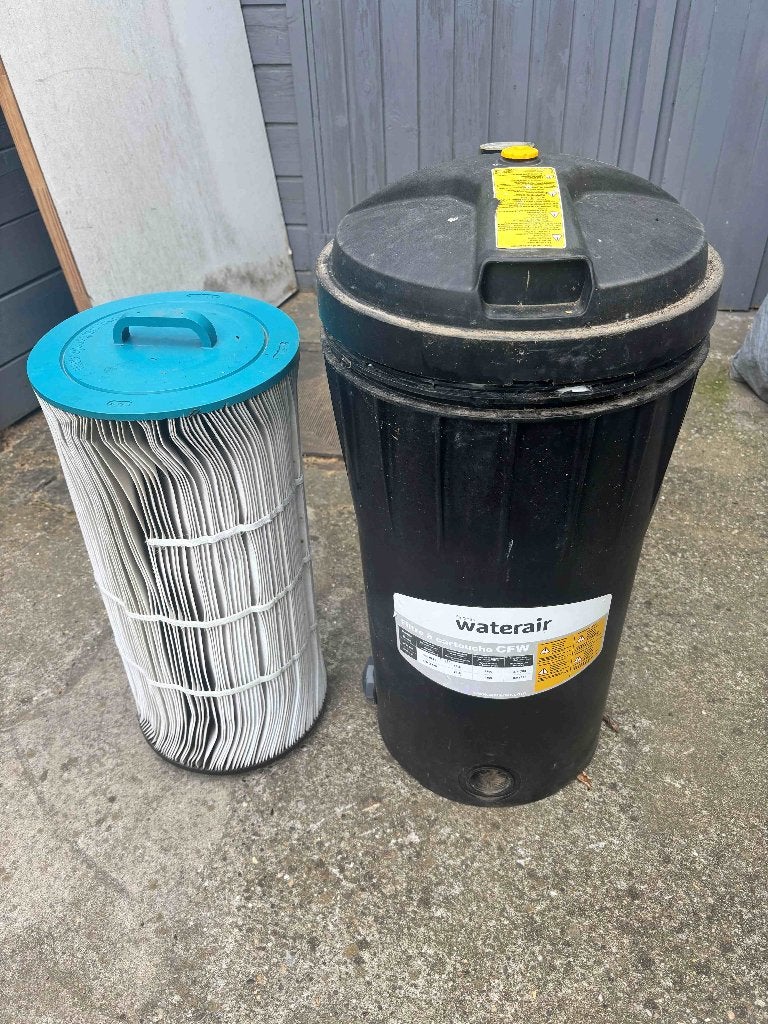 Kit complet de filtre Waterair pour piscine de 20 à 60 m³, Enlèvement ou Envoi, Utilisé, Filtre