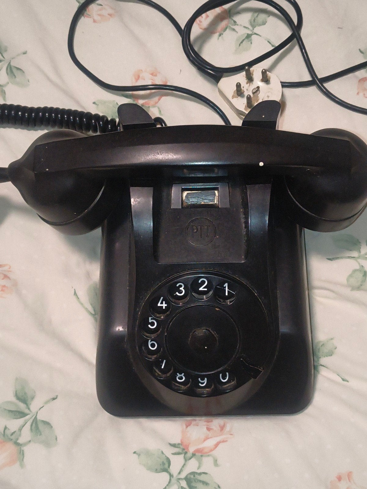 Oude PTT telefoon, Telecommunicatie, Vaste telefoons | Niet Draadloos, Ophalen of Verzenden, Met draaischijf