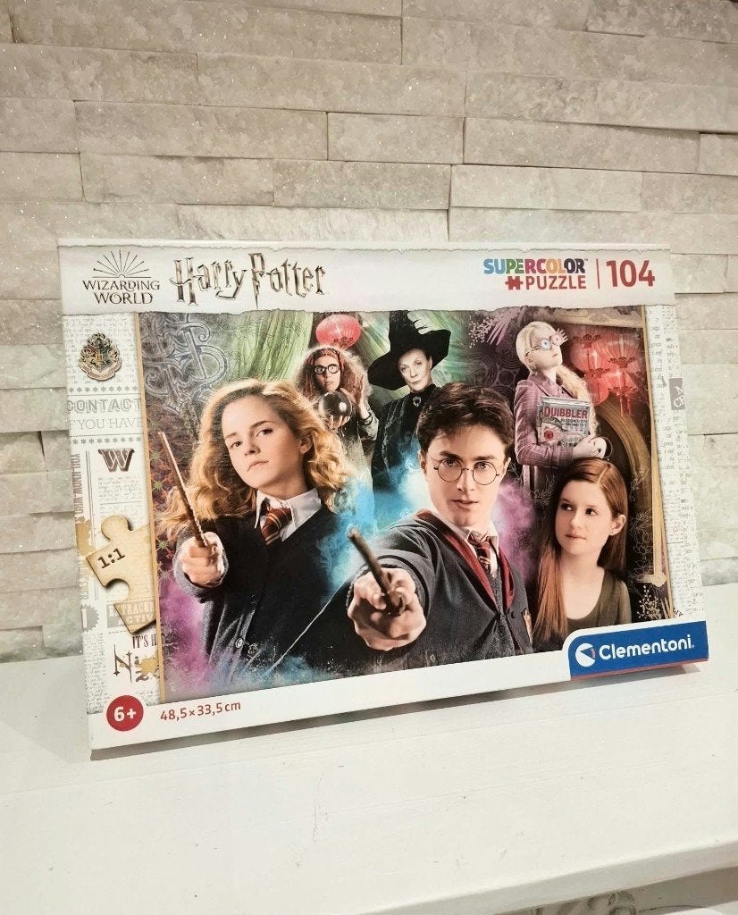 Superbe Puzzle Puzzel Harry Potter 104 pièces, Enlèvement ou Envoi, Moins de 500 pièces, Comme neuf, Puzzle