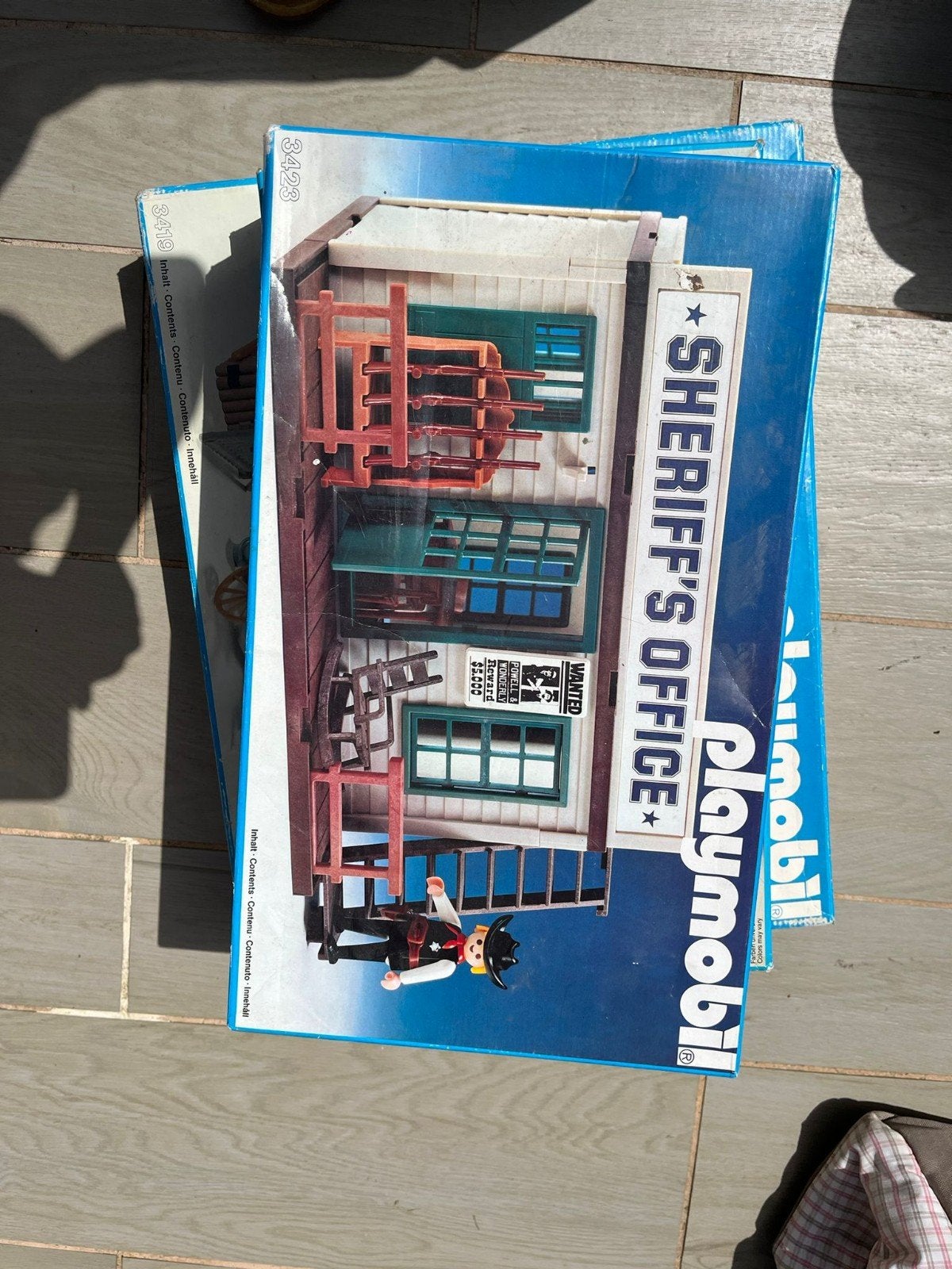 Bureau sheriff Playmobil, Ophalen