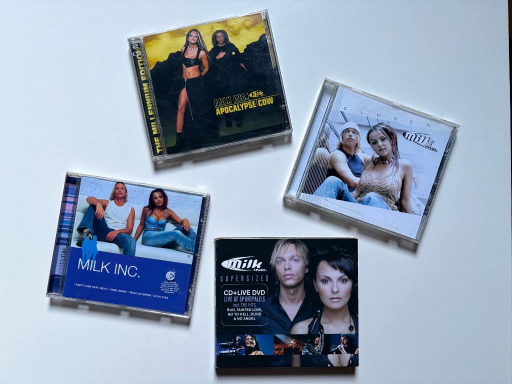 MILK INC. SET VAN 4 CD'S, Ophalen of Verzenden, Gebruikt, Dance