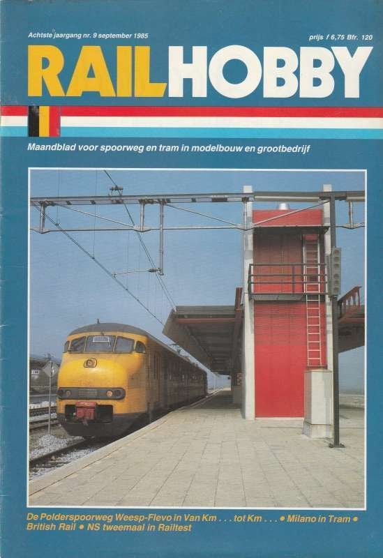 Rail Hobby nr 9 september 1985, Overige merken, Nieuw, NS, Boek, Tijdschrift of Catalogus