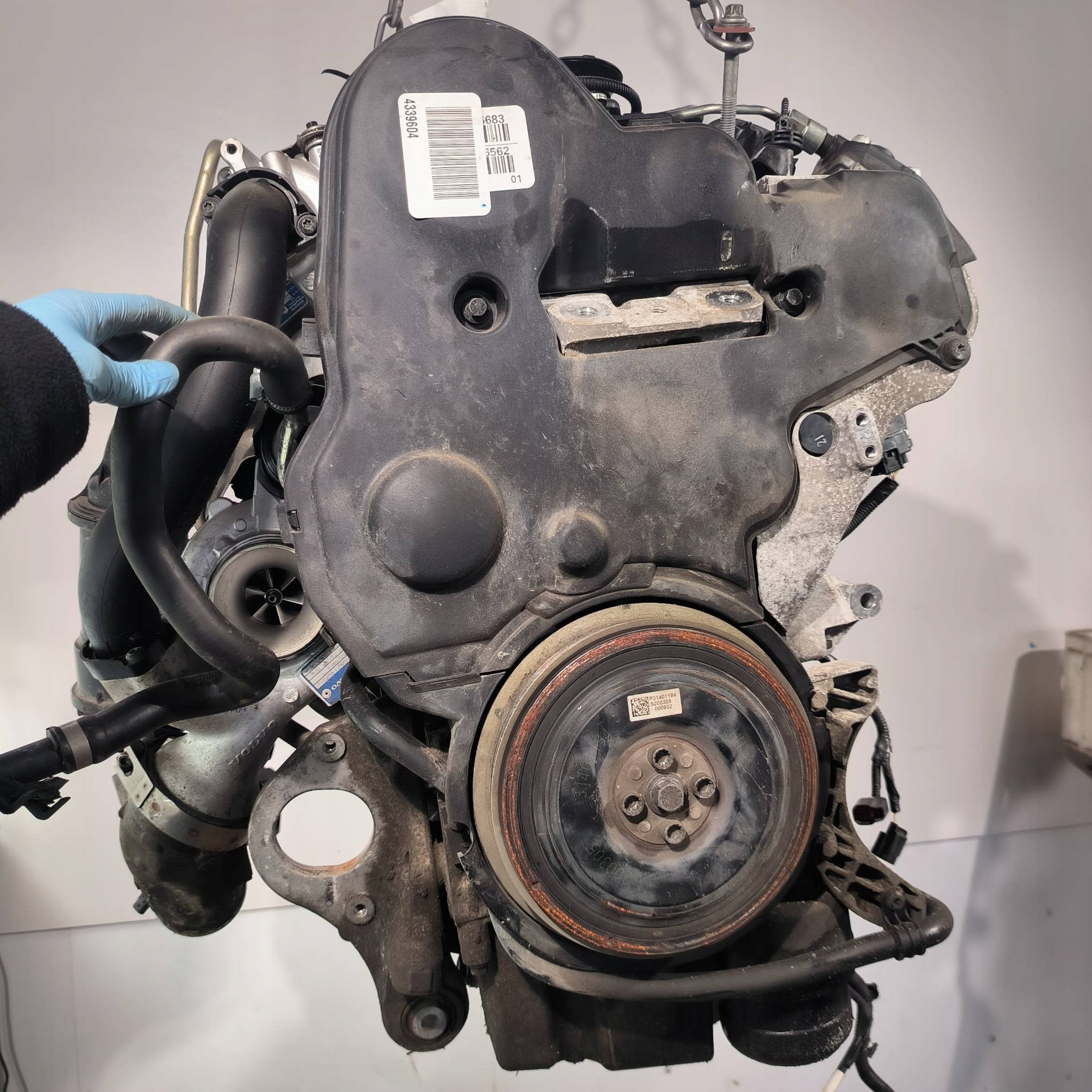 Moteur D4204T14 Complet VOLVO V60, Auto-onderdelen, Motor en Toebehoren, Alfa Romeo, Amerikaanse onderdelen, Audi, BMW, Citroën