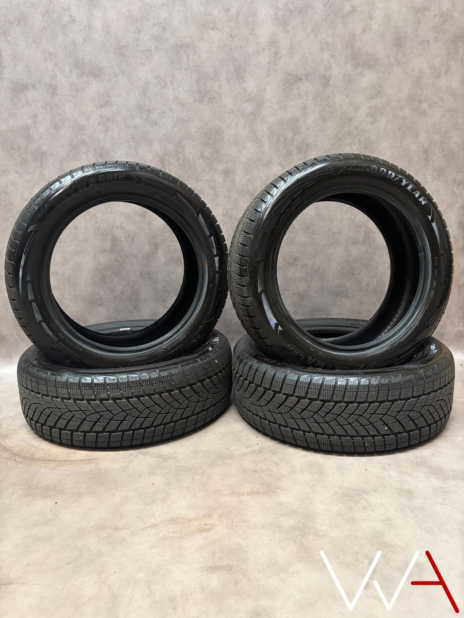 4x Goodyear Ultragrip 215/55 R18 winterbanden ID.3 Born V60, Pneus et Jantes, Véhicule de tourisme, -, 18 pouces