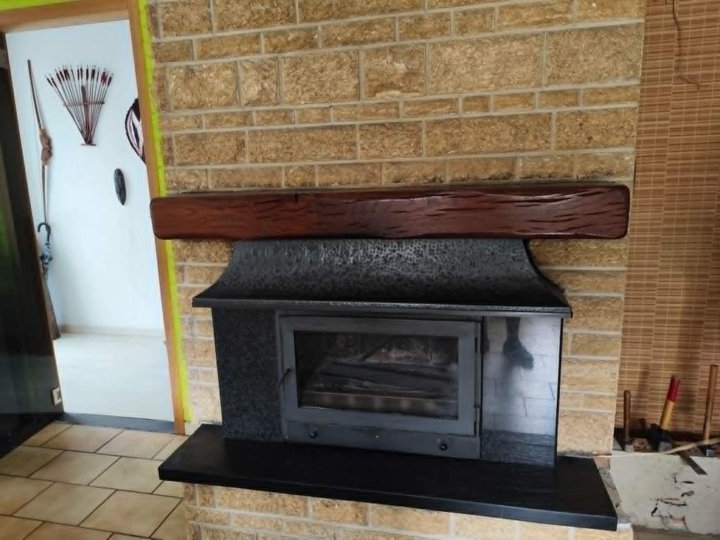 allesbrander, Enlèvement, Utilisé, Encastré, Cheminée au bois