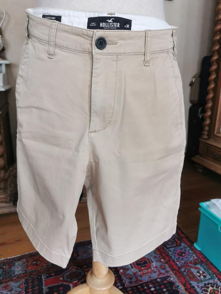 Als nieuw heren short van Hollister, Ophalen, Beige
