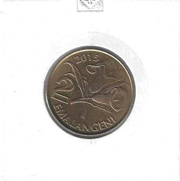 Swaziland, 2 Emalangeni 2015., Timbres & Monnaies, Monnaies | Afrique, Enlèvement ou Envoi, Autres pays, Monnaie en vrac