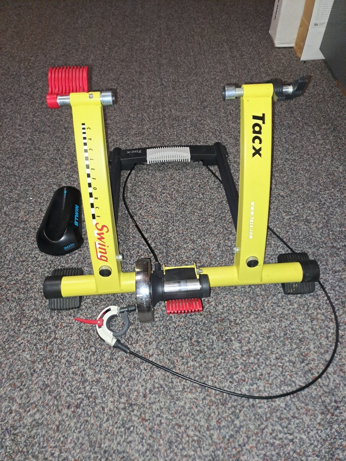 Tacx swing, Ophalen