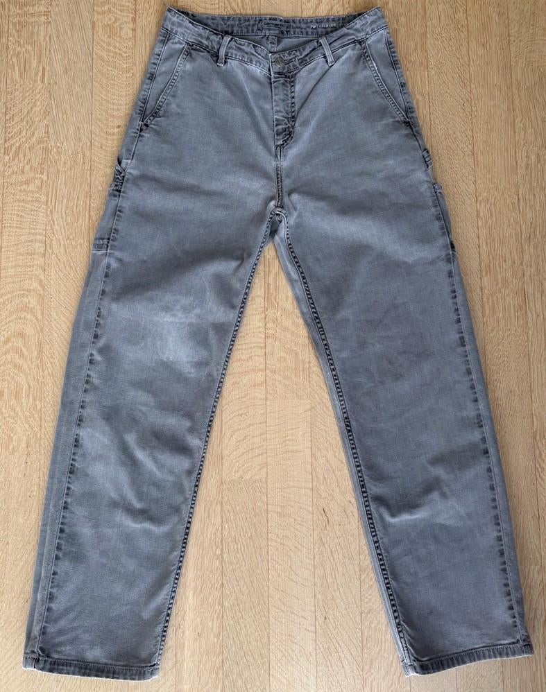 Jeans Carhartt WIP gris boyfriend, Gris, Enlèvement ou Envoi, Carhartt, Comme neuf