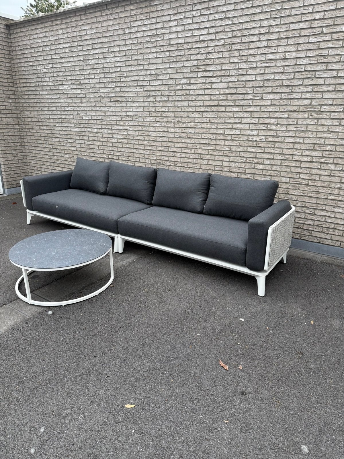 Mosa loungeset 4 pers, Tuin en Terras, Tuinsets en Loungesets, Ophalen, Zo goed als nieuw, Loungeset