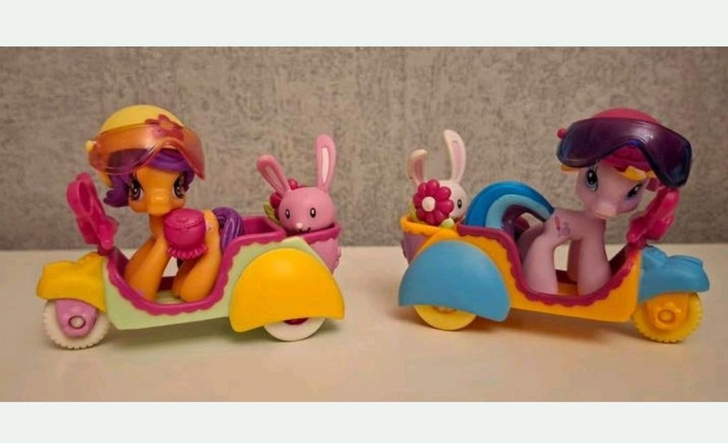 My little pony : ponyville mini  rijplezier  ( 2 sets ), Ophalen of Verzenden