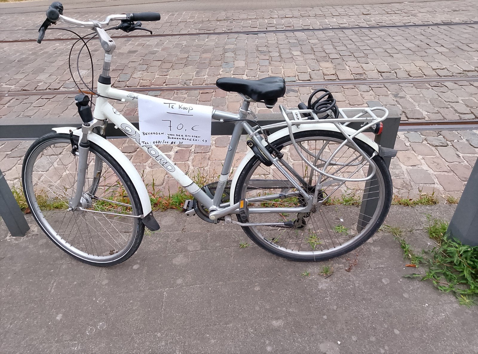 Oxford,wit in goede staat , juist volledig nazicht gehad, Fietsen en Brommers, Ophalen
