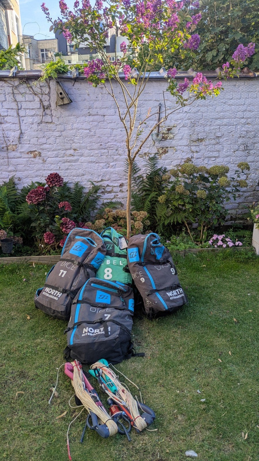 Quiver 5 ailes deux barres. North 2018, Sports nautiques & Bateaux, Kitesurf