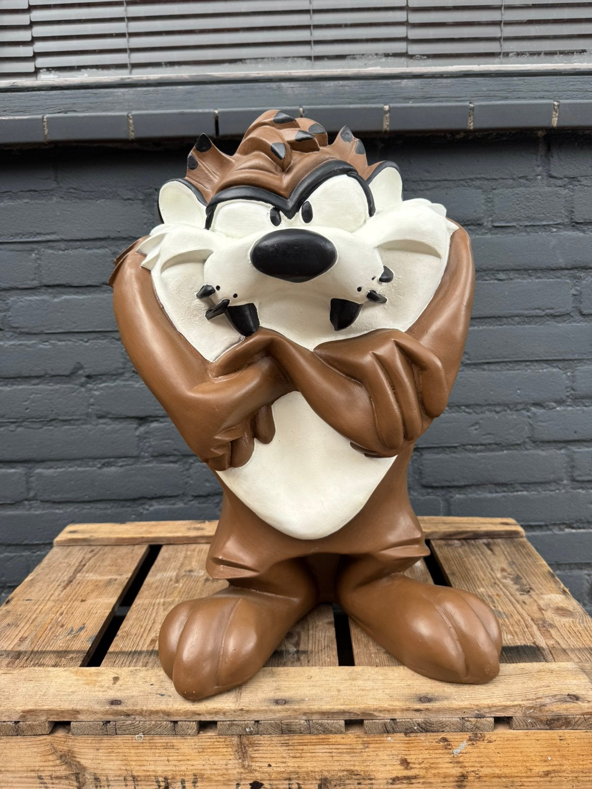 TAZ beeld Looney Tunes Tazmania, Verzamelen, Beelden en Beeldjes, Zo goed als nieuw, Fantasy, Ophalen