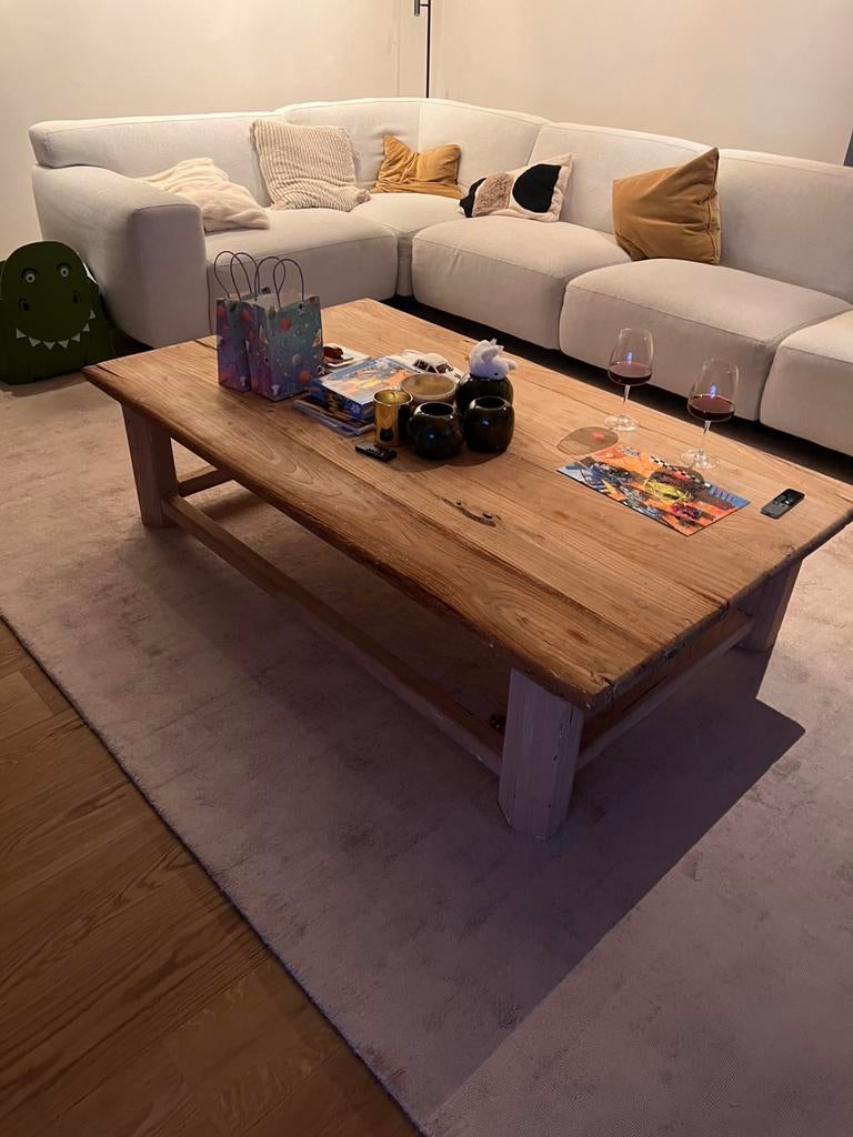 Houten salontafel, Huis en Inrichting, Ophalen, Gebruikt